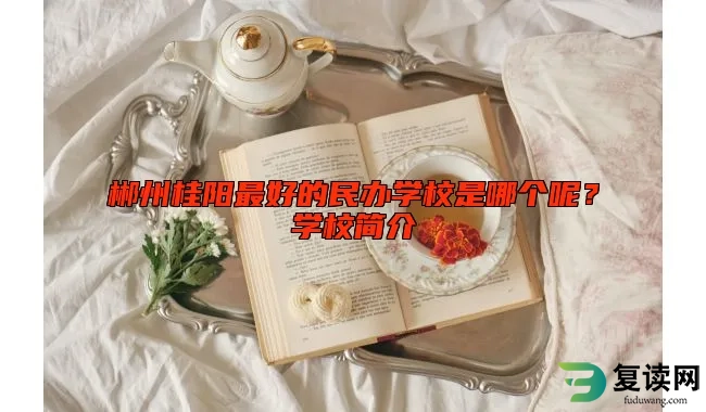 郴州桂阳最好的民办学校是哪个呢？学校简介