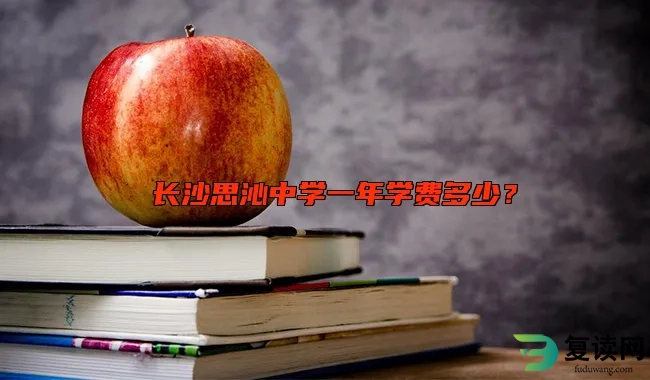  长沙思沁中学一年学费多少？