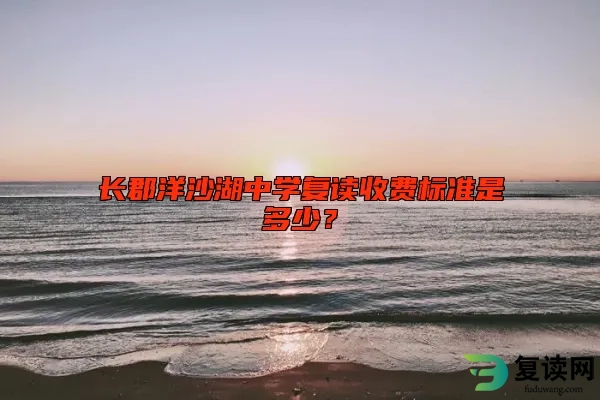 长郡洋沙湖中学复读收费标准是多少？