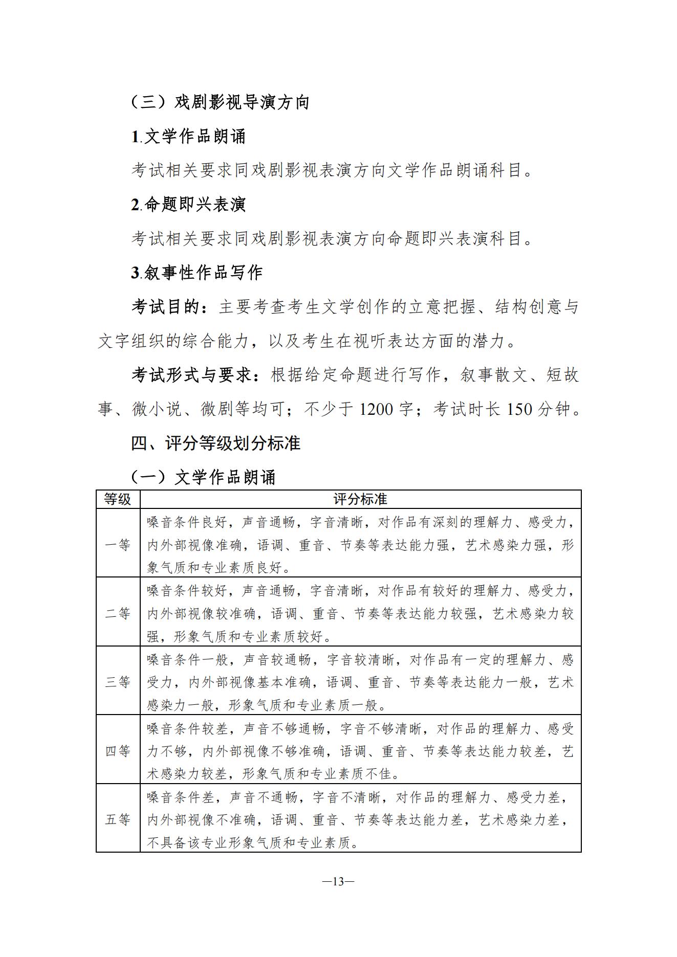 关于印发湖南省普通高等学校艺术类专业统一考试音乐类、舞蹈类、表（导）演类、播音与主持类、美术与设计类、书法类专业考试说明的通知