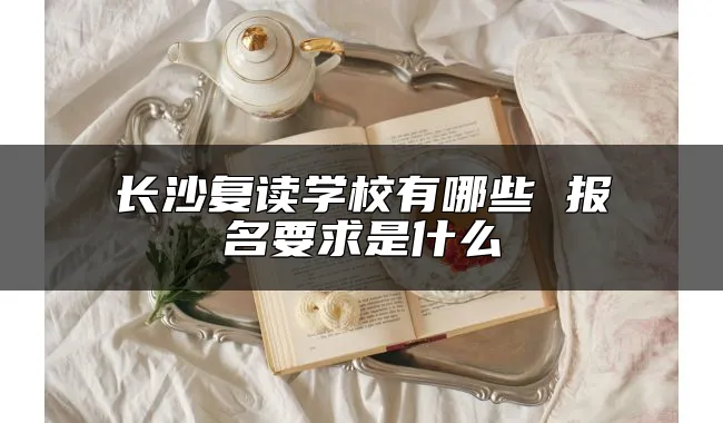 长沙复读学校有哪些 报名要求是什么