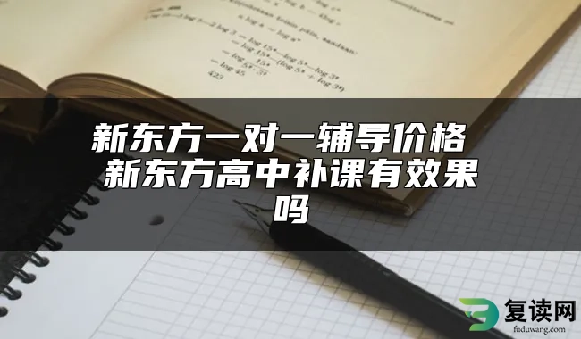 新东方一对一辅导价格 新东方高中补课有效果吗