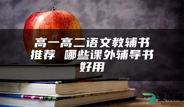 高一高二语文教辅书推荐 哪些课外辅导书好用